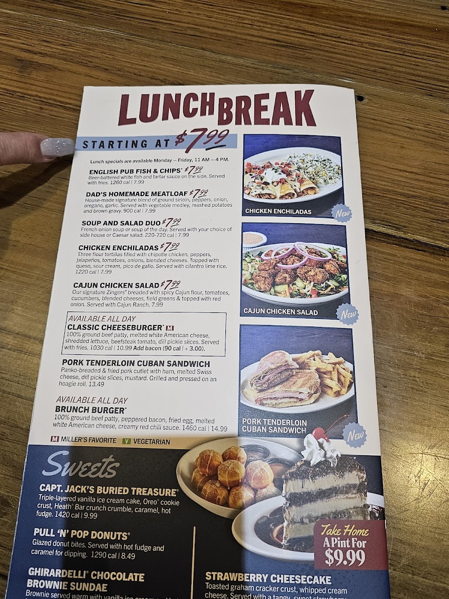 Miller's Ale House Menu-2