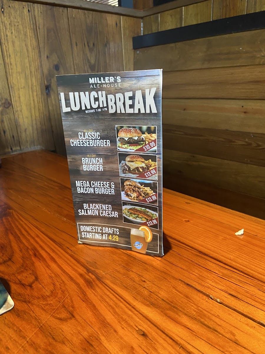 Miller's Ale House Menu-7